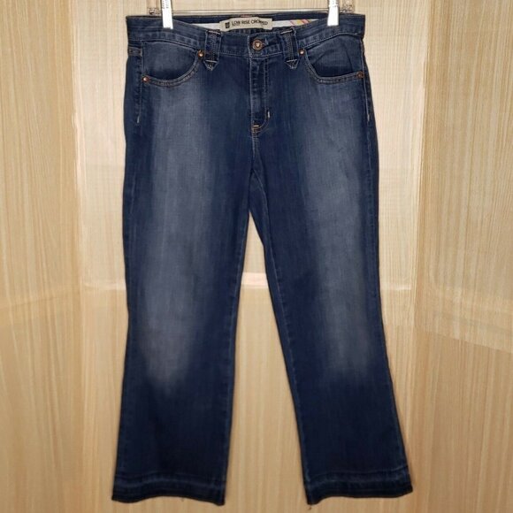 Gap Low Rise Cropped Denim Jeans 6 - Picture 2 of 7